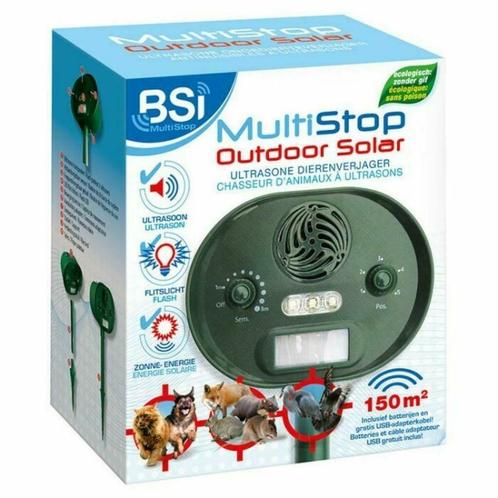 Multistop outdoor+ ultrasone dierenverjager, Dieren en Toebehoren, Pluimvee | Toebehoren, Nieuw, Overige typen, Ophalen of Verzenden