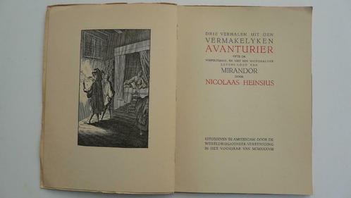 Nicolaas Heinsius - Den Vermakelyken Avanturier, Boeken, Historische romans, Gelezen, Ophalen of Verzenden