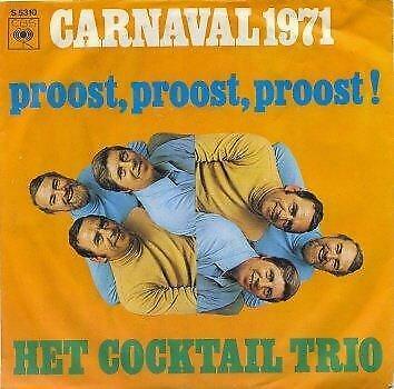 Het Cocktail Trio – Proost, Proost, Proost -  Single, Cd's en Dvd's, Vinyl | Nederlandstalig, Gebruikt, Ophalen of Verzenden