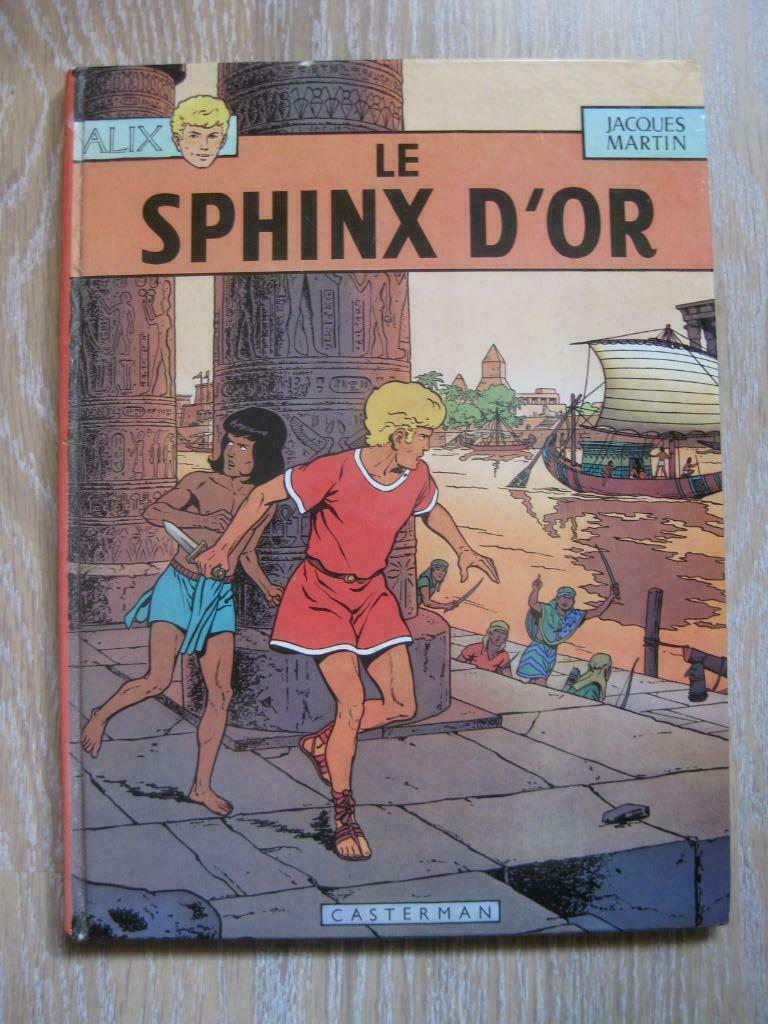 ALIX "Le Sphinx d'Or" Bon état, Gelezen, Eén stripboek, Ophalen of Verzenden, Jacques Martin