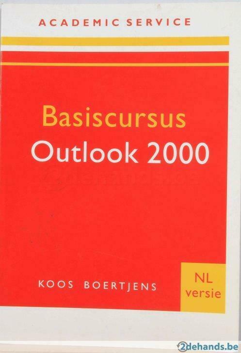 Basis cursus Outlook 2000, Livres, Livres d'étude & Cours, Utilisé, Enlèvement ou Envoi