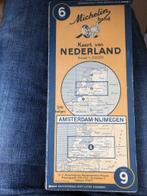Carte Routiere N 6 Amsterdam Nijmegen, 1948