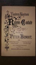 Peter Benoit Rubens-Cantate facsimile klavieruitgave 1877, Boeken, Ophalen of Verzenden