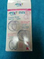 Avent Isis Comfort Chest Shell Set 2 paires, Porté, Autres types, Enlèvement ou Envoi