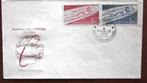 FIRST DAY COVER- THEMA RUIMTEVAART- VOSTOK- TJECHOSLOVAKIJE, Ophalen of Verzenden, Gestempeld, Overige thema's