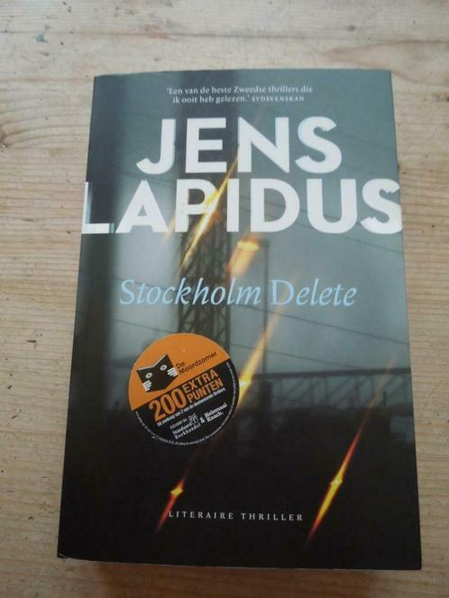 Stockholm Delete. Thriller. Jens Lapidus, Livres, Thrillers, Utilisé, Enlèvement ou Envoi