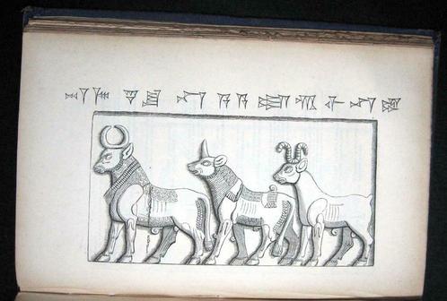 The Monuments of Assyria, Babylonia, and Persia 1859 Forster, Antiek en Kunst, Antiek | Boeken en Manuscripten, Ophalen of Verzenden
