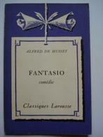 2. Alfred de Musset Fantasio comédie Classiques Larousse 196, Gelezen, Europa overig, Verzenden