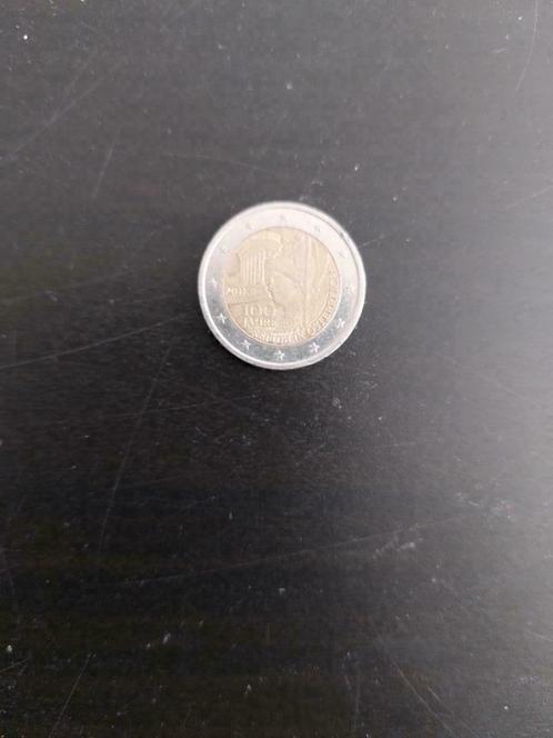 2 euro herdenkingsmunt Oostenrijk 100 jaar Republiek, Postzegels en Munten, Munten | Europa | Euromunten, Losse munt, 2 euro, Oostenrijk