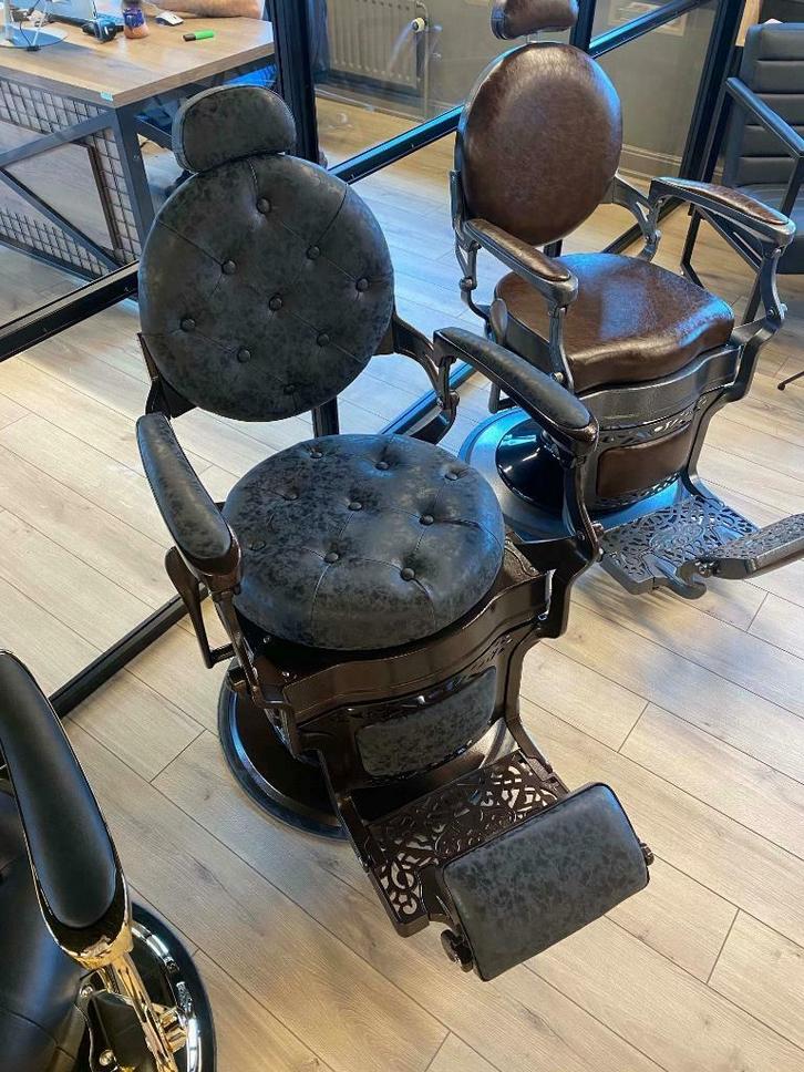 barbierstoel barberchair kapper kapsalon barbershop heren, Maison & Meubles, Accessoires pour la Maison | Autre, Neuf, Enlèvement ou Envoi