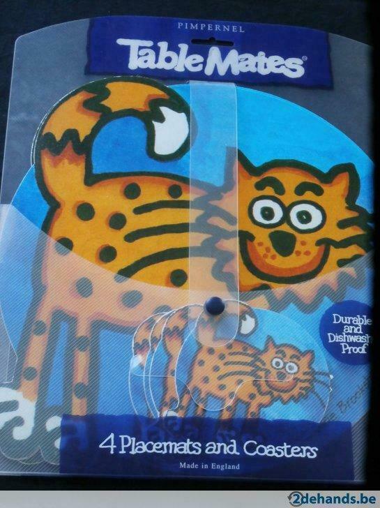 placemats:pimpernel, Huis en Inrichting, Keuken | Textiel, Nieuw, Ophalen of Verzenden