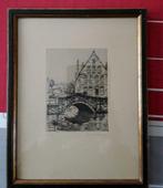 Ets Brugge door Roger Hebbelinck (1912-1987), Antiek en Kunst, Kunst | Etsen en Gravures, Ophalen of Verzenden