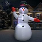Gigantische Sneeuwman Sneeuwpop 10 Meter 1000cm Incl. Blower, Diversen, Kerst, Nieuw, Ophalen of Verzenden