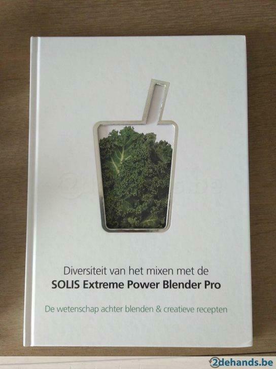 Boek: De wetenschap achter blenden & creatieve recepten, Boeken, Kookboeken, Nieuw