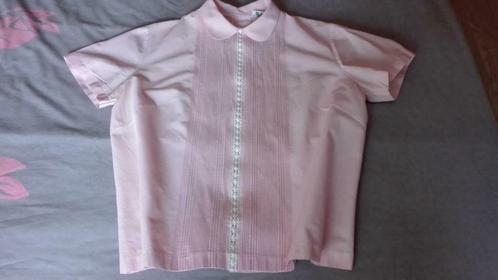 vintage bloesje, Vêtements | Femmes, Blouses & Tuniques, Comme neuf, Taille 42/44 (L), Rose, Enlèvement ou Envoi