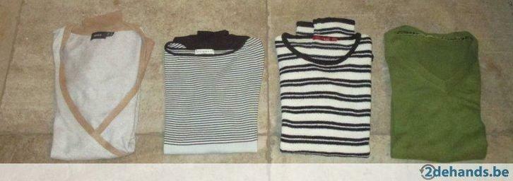 4 truien - Mexx (M), Planet(S), Folia(M), Liberty Island (M), Kleding | Dames, Truien en Vesten, Gedragen, Blauw, Ophalen of Verzenden