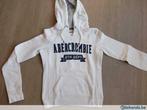 Abercrombie & Fitch - Ecru hoodie. Maat S. Prima staat, Kleding | Dames, Ophalen of Verzenden, Wit, Zo goed als nieuw, Abercrombie & Fitch