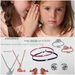 Kinderjuweeltjes Mylene  oorbellen, Handtassen en Accessoires, Kettingen, Ophalen of Verzenden, Nieuw
