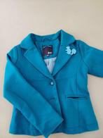 Groen vestje, blazer met leuke accenten - maat 104, Kinderen en Baby's, Kinderkleding | Maat 104, Ophalen of Verzenden, Gebruikt