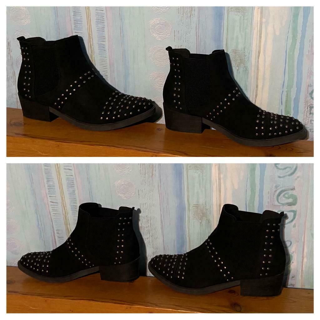 Bottines / Bottillons / Chaussures cloutées S. Oliver - P.39, S. Oliver, Zo goed als nieuw, Lage of Enkellaarzen