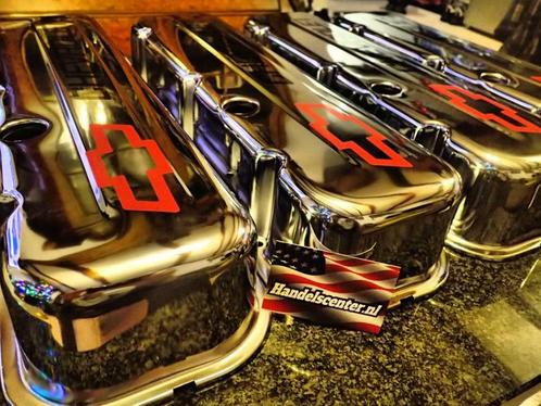 Chrome kleppendeksel sets Big Block Chevy, Autos : Pièces & Accessoires, Moteurs & Accessoires, Chevrolet, Hummer, Neuf, Enlèvement ou Envoi