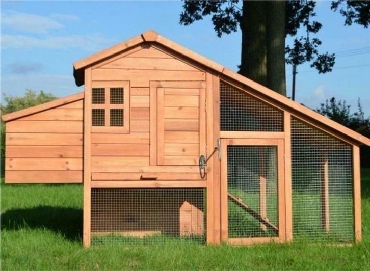 Poulailler XXL poules maison poule coq abri poule clapier, Animaux & Accessoires, Volatiles | Accessoires, Neuf, Poulailler, Envoi