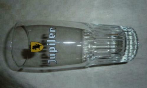 #K Bier glas Jupiler geel - zwart logo zonder maataanduiding, Verzamelen, Glas en Drinkglazen, Nieuw, Bierglas, Ophalen of Verzenden