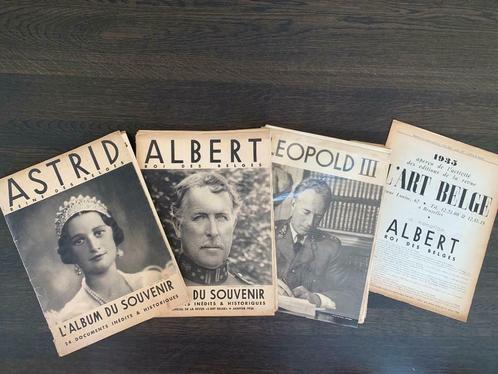 3x L'Album du Souvenir - ALBERT, ASTRID en LEOPOLD III, Livres, Histoire nationale, Utilisé, 20e siècle ou après, Enlèvement