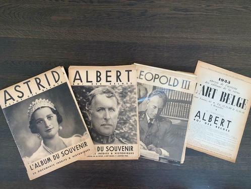 3x L'Album du Souvenir - ALBERT, ASTRID en LEOPOLD III, Boeken, Geschiedenis | Nationaal, Gelezen, 20e eeuw of later, Ophalen