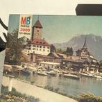 Puzzle MB -3000pièces- 1m21x80 cm - de 1974 -Spiez en Suisse, Comme neuf, Puzzle