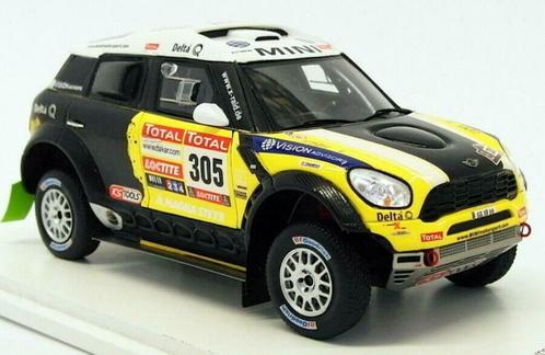 1:43 TrueScale TSM Mini Countryman 2012 #305 Dakar, Collections, Marques automobiles, Motos & Formules 1, Comme neuf, Voitures
