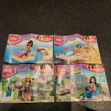 LEGO Friends: waterscooter, speedboot, zwembadje