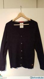 jongens Gillet donker blauw maat 13-14 jaar (164), Kinderen en Baby's, Kinderkleding | Maat 164, Ophalen of Verzenden, Gebruikt