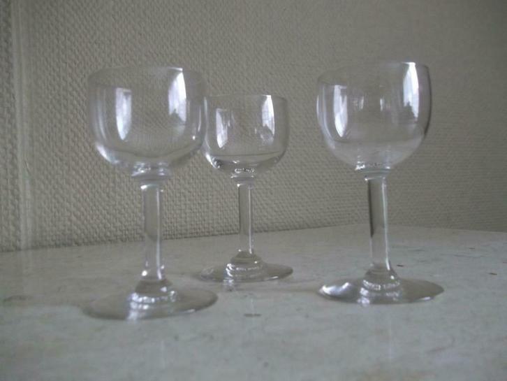 jeneverglaasjes, Verzamelen, Glas en Drinkglazen, Zo goed als nieuw, Borrel- of Shotglas, Ophalen of Verzenden