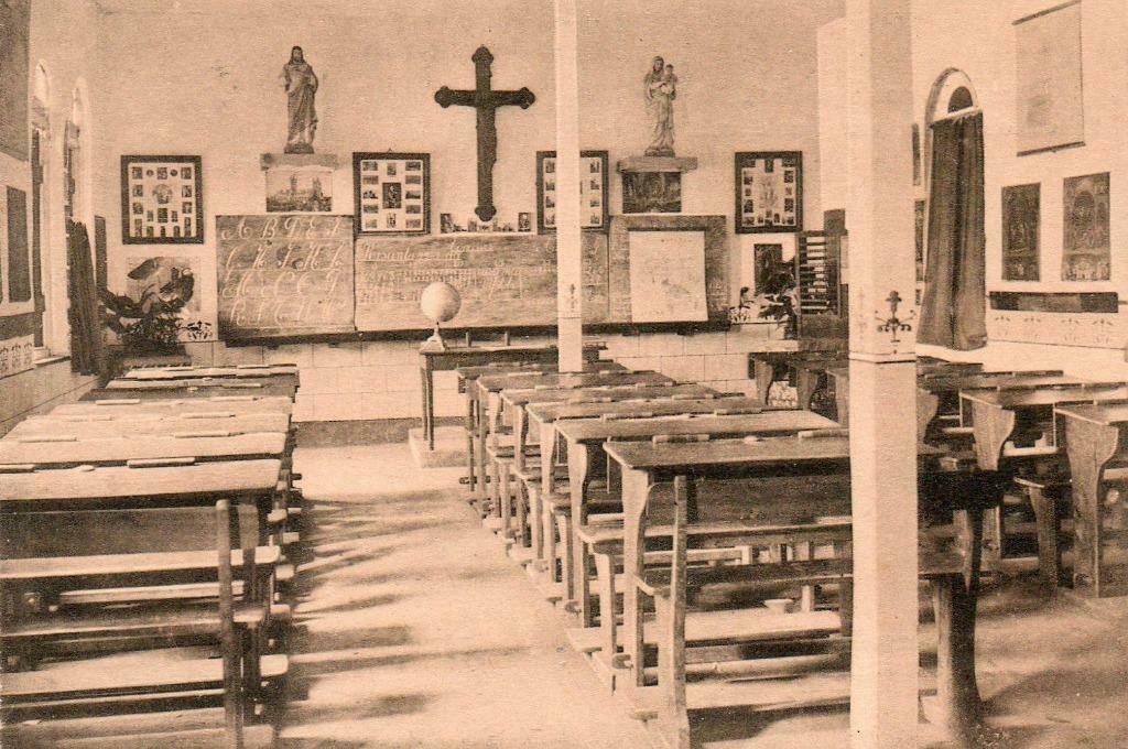 Kongo Congo schoollokaal Jezuïten, Verzamelen, Ophalen of Verzenden