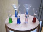 collection verres colorés Royal Carribean, Verres et Verres à shot, Comme neuf, Enlèvement