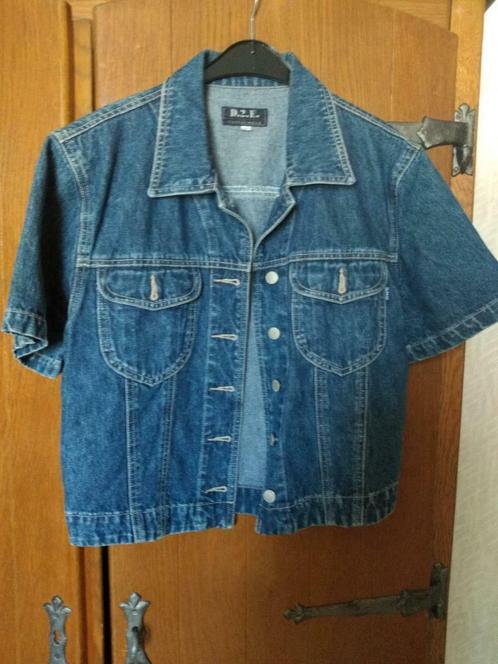 Veste en jeans manches courtes taille L, Kleding | Dames, Jassen | Zomer, Ophalen