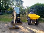 Te huur bobcat graafmachine en/of dumper met machinist, Ophalen, Graafmachine