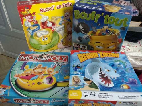 Lot de 4 jeux de société pour jeunes enfants, Hobby & Loisirs créatifs, Jeux de société | Jeux de plateau, Utilisé, Trois ou quatre joueurs