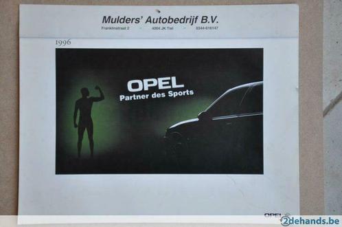 Opel Kalender 1996 /// zie ook Opel Kalender 2021 = NIEUW, Verzamelen, Merken en Reclamevoorwerpen, Gebruikt, Ophalen of Verzenden
