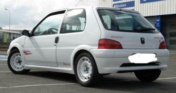 autocollant peugeot 106 1.6 rallye