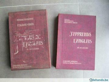 J'apprends L'Anglais et 40 leçons 1945 RARE, Livres, Enlèvement ou Envoi, Utilisé