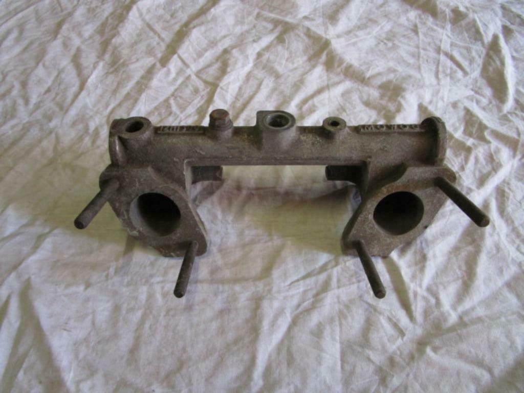 inlaatspruitstuk dubbele su 12H1398 MOWOG, Auto-onderdelen, Brandstofsystemen, Mini, Oldtimer onderdelen, MG, Rover, Universele onderdelen