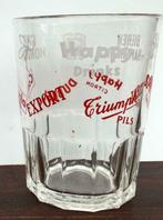 bier brouwerij glas Hamerken rood wit Brugge export pils, Verzamelen, Ophalen of Verzenden, Zo goed als nieuw