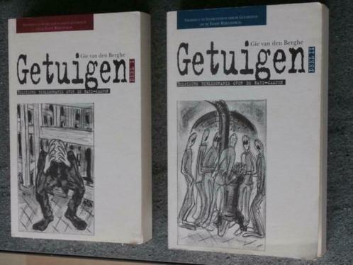 Témoins vol. I-vol. II Bibliographie belge sur le Nazi-ka, Livres, Guerre & Militaire, Comme neuf, Autres sujets/thèmes, Deuxième Guerre mondiale