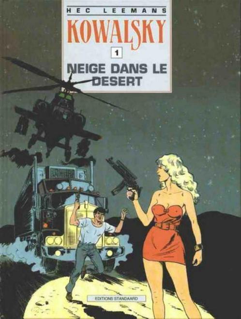 Kowalsky ,Neige dans le désert ,Première édition, Boeken, Stripverhalen, Gelezen, Eén stripboek, Ophalen of Verzenden