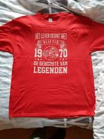 T shirt geboortejaar 1970, Enlèvement ou Envoi, Neuf