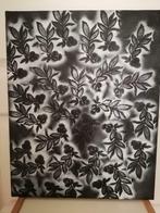 Zwart-wit airbrush doek., Huis en Inrichting, Woonaccessoires | Schilderijen, Tekeningen en Foto's, Ophalen of Verzenden