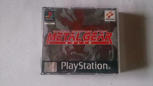 Metal gear solid, Consoles de jeu & Jeux vidéo, Jeux | Sony PlayStation 1, Utilisé, Enlèvement ou Envoi