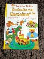 Knutselboek Geronimo Stilton, Comme neuf, Scrapbooking et Bricolage, Enlèvement